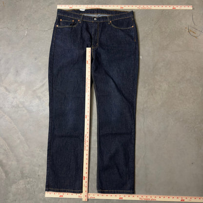 NWT Levi's 514 Straight Jeans Mens 40x32 Dark Indigo