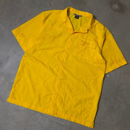 Vintage Y2K Nike Silver Tag Camp Collar Shirt Mens L Retro