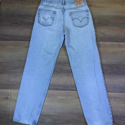 Levi's 550 Relaxed Fit Jeans 36x36 Light Wash Vintage Y2K