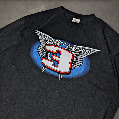 Delta God Needed a Driver #3 Graphic Tee Mens XL Black