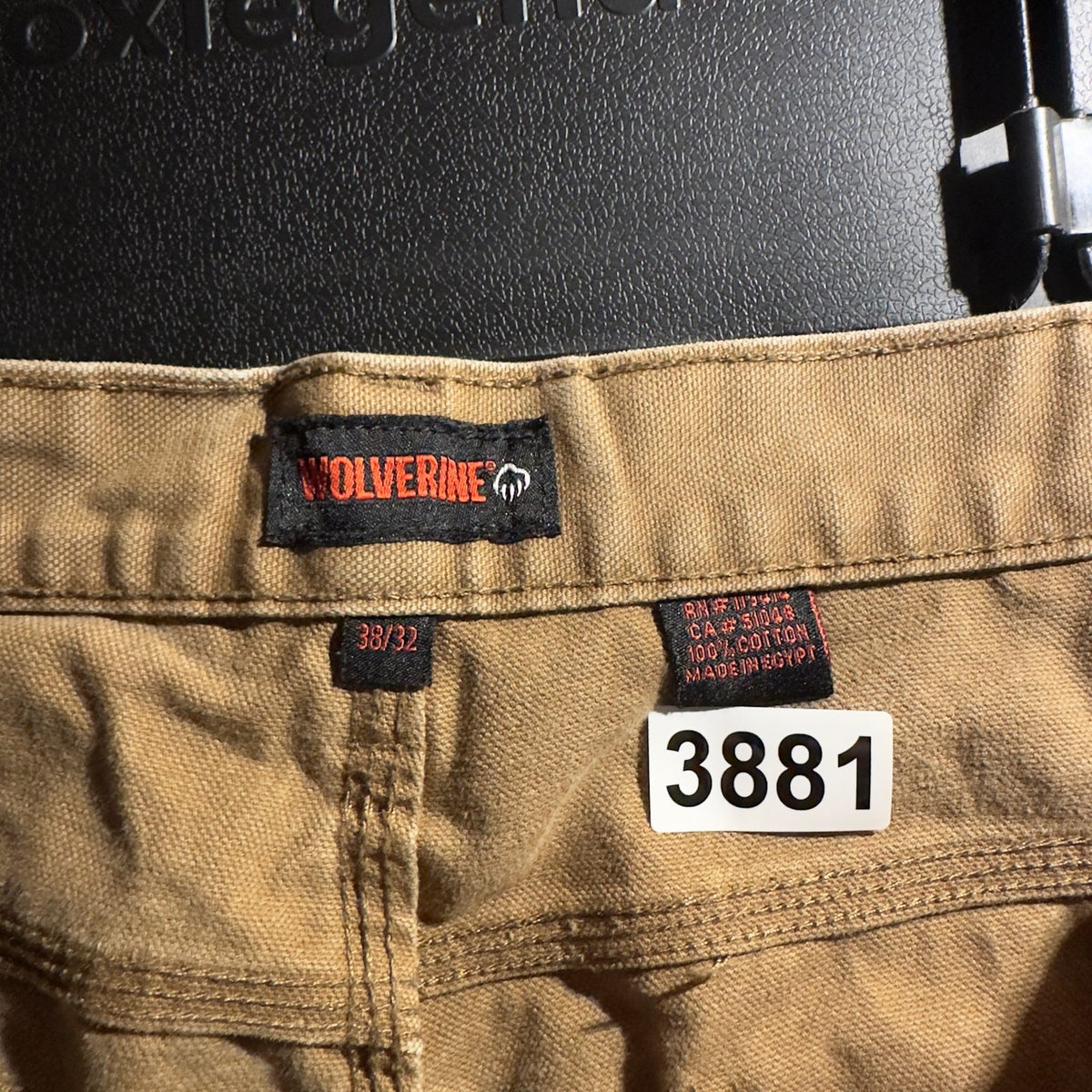 Wolverine Carpenter Pants Mens 38x32 Khaki Workwear