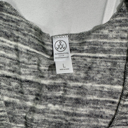Alternative Earth Womens Large Gray Space Dye Tank Top