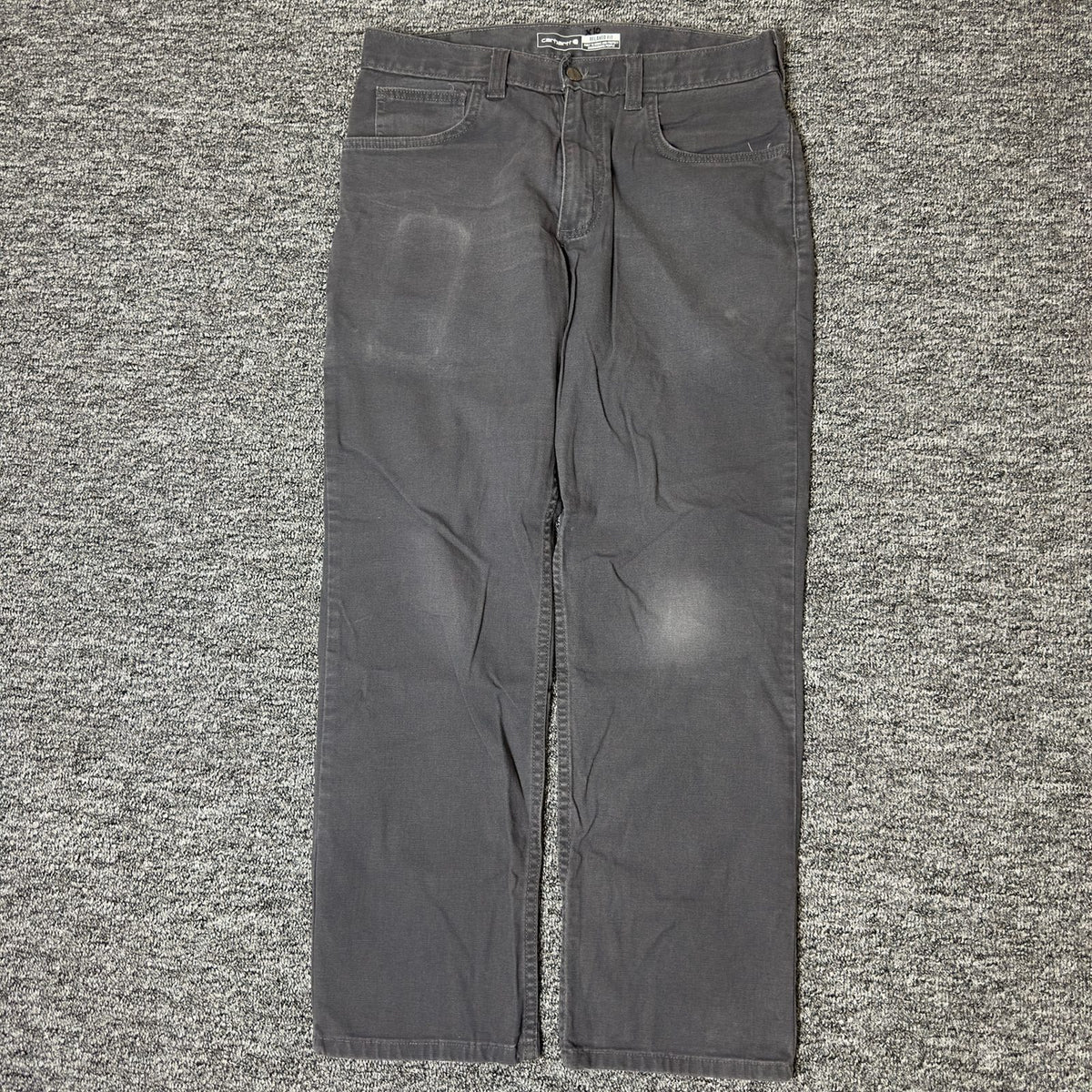 Carhartt Relaxed Fit Pants Mens 32x30 Gray Baggy Classic