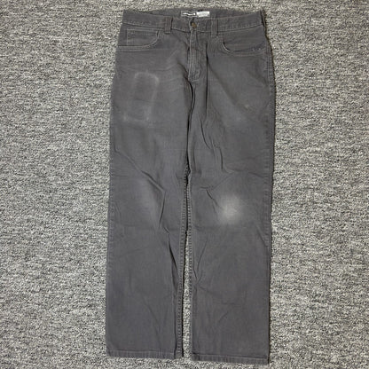 Carhartt Relaxed Fit Pants Mens 32x30 Gray Baggy Classic