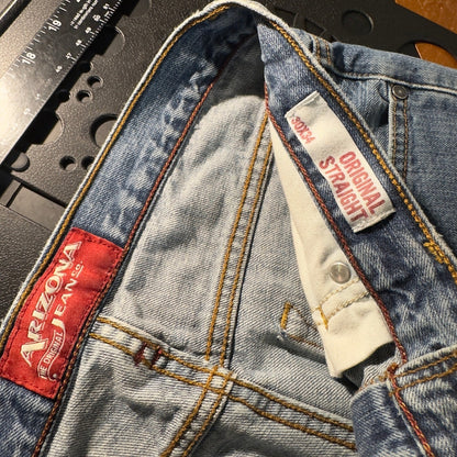 Vintage Arizona Jean Co Cut Off Jorts Mens 30 Blue Baggy Y2K