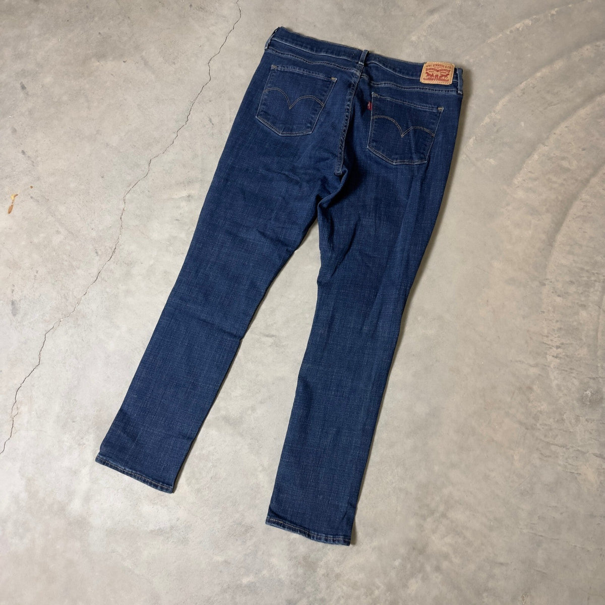 Levis 311 Shaping Skinny Jeans Womens 30 Dark Indigo Wash