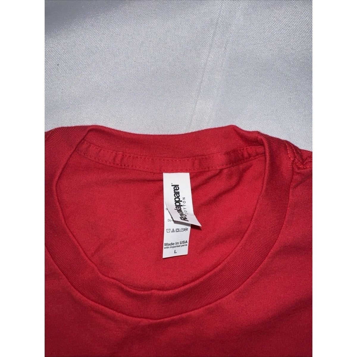 NWT Royal Apparel Mens L Red Crewneck T-Shirt Lot of 10