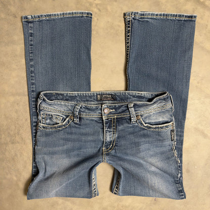 Silver Jeans Suki Baggy Bootcut Womens W38 L32