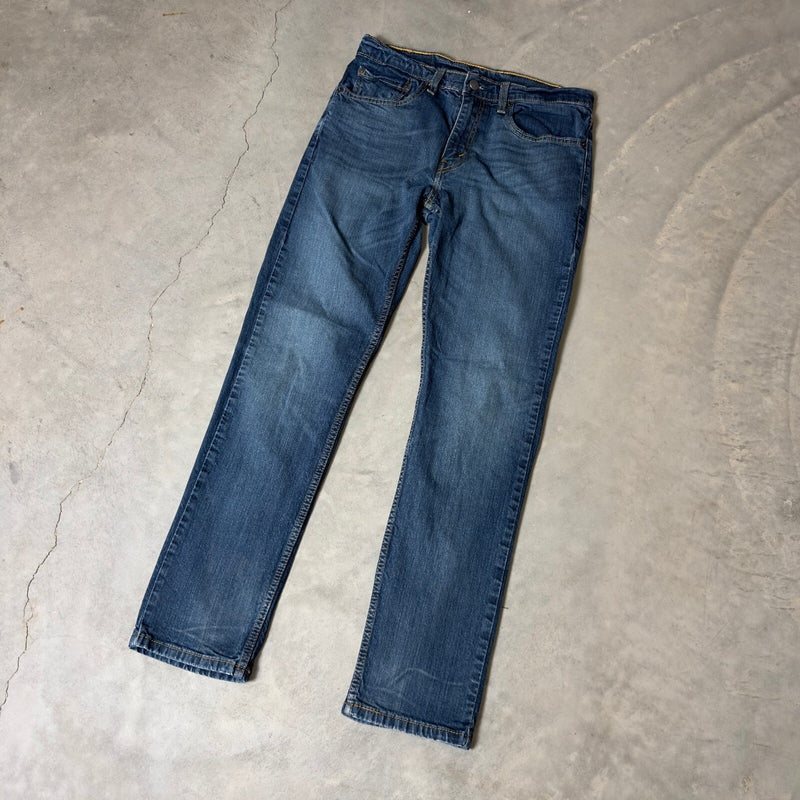 Levis 502 Regular Taper Jeans Mens 31x32 Medium Wash Blue