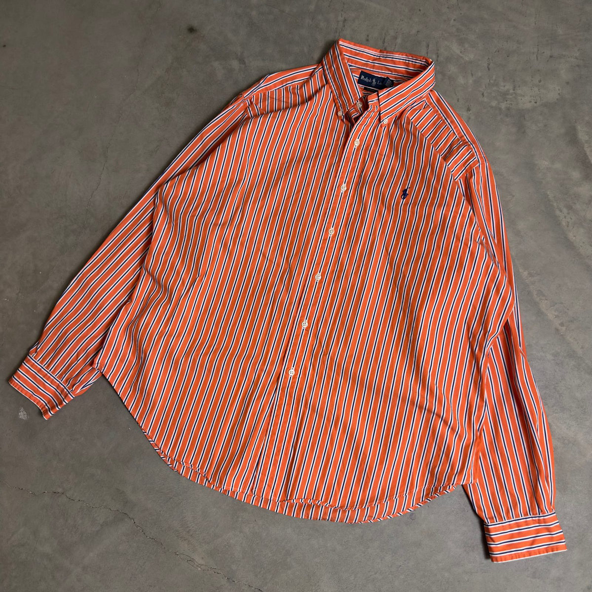 Ralph Lauren Classic Fit Striped Shirt Mens XXL