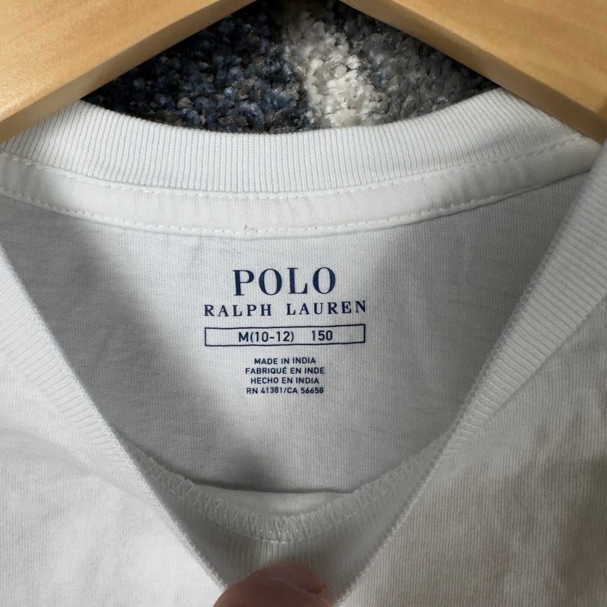Polo Ralph Lauren Big Pony Tee Boys M 10-12 Ombre Dip Dye