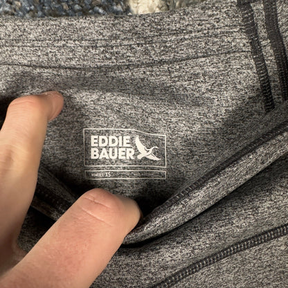 NWT Eddie Bauer WR Crossover Pants Womens XS Gray Flare Leg