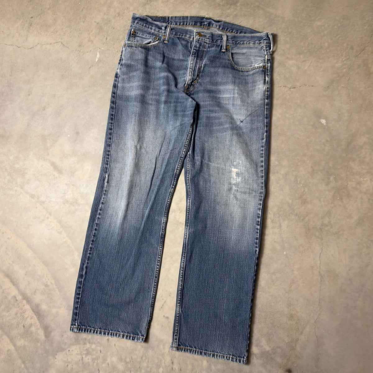 Levi's 569 Loose Straight Jeans Mens 36x32 Blue Baggy Streetwear Grunge