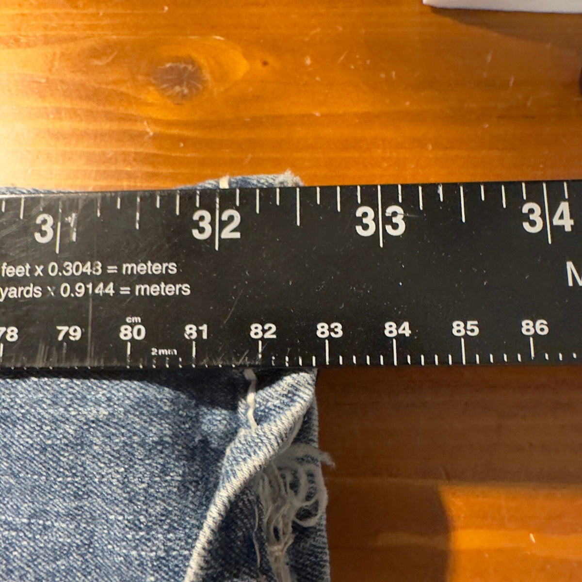 Vintage Red Rivet Flare Jeans Womens 15 Blue Medium Wash Y2K