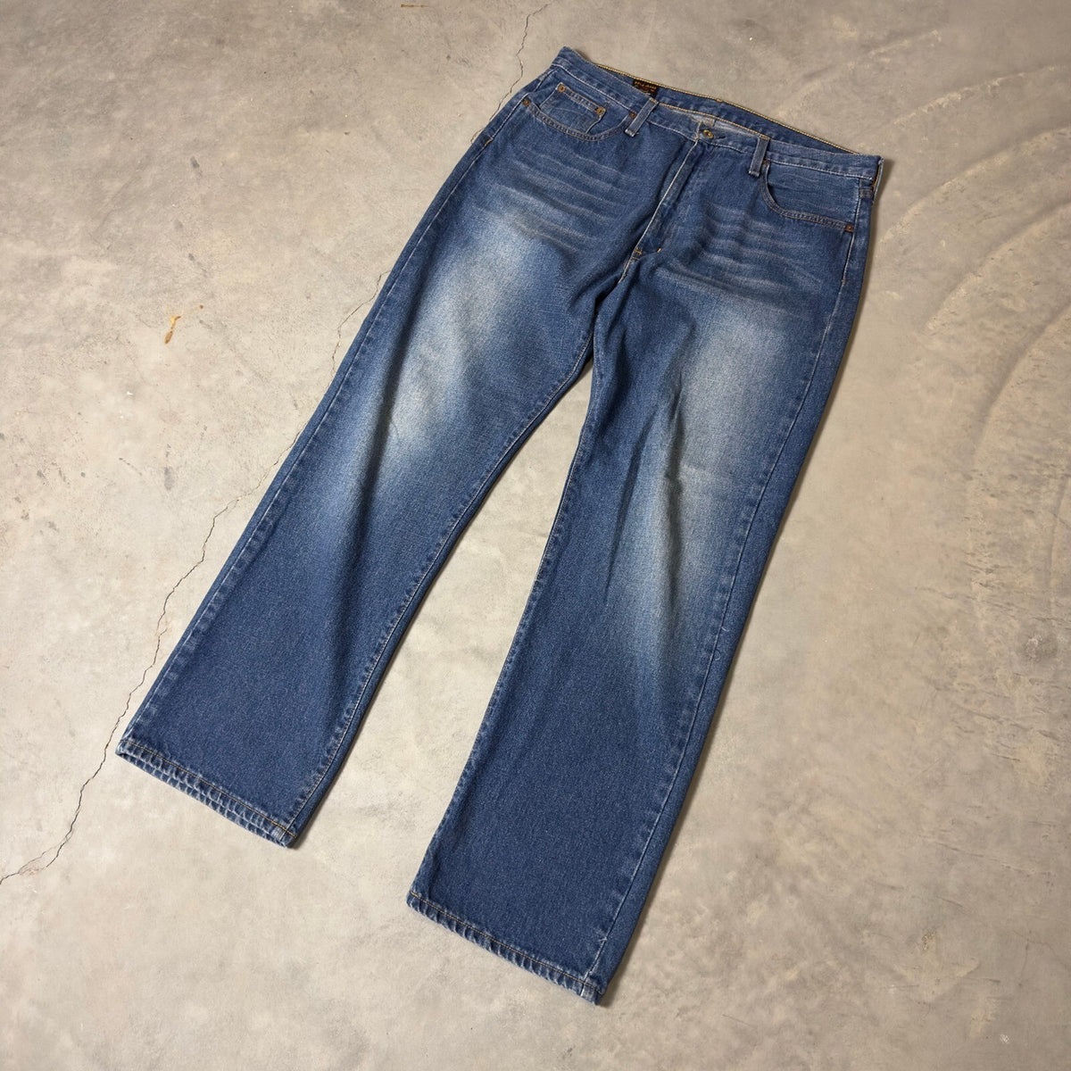 Vintage 90s Polo Ralph Lauren Baggy Jeans Mens 36x32 RL 67