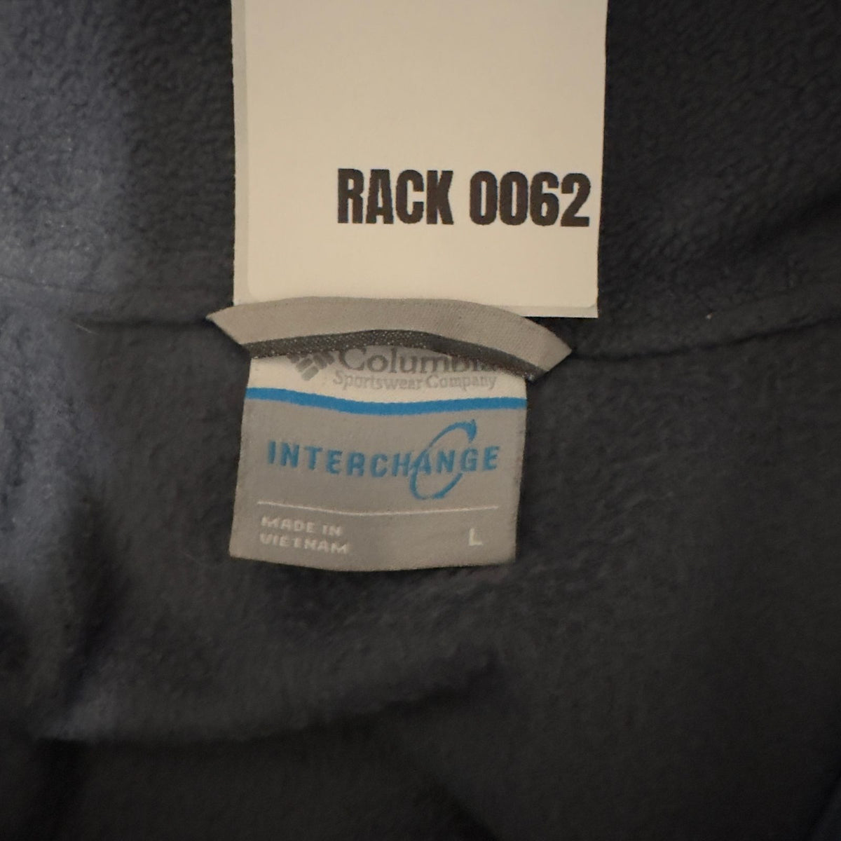 Columbia Interchange Hooded Jacket Womens L Blue Gorpcore
