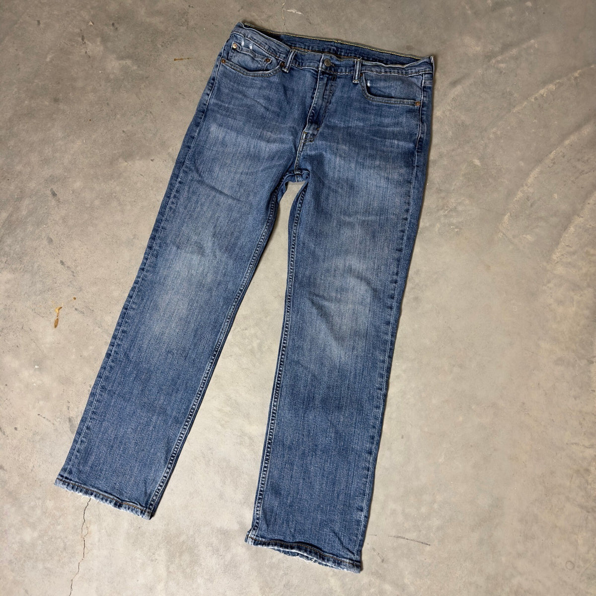 Levi's 514 Straight Fit Jeans Mens 36x30 Blue