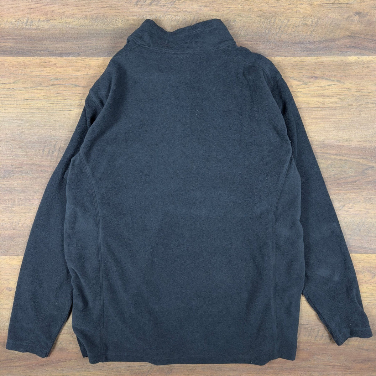 Columbia Mens Fleece 1/4 Zip Pullover Jacket Black Large
