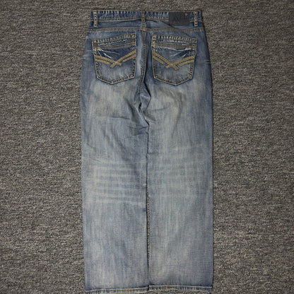 Y2K Axel Madison Jeans Mens 32x32 Medium Wash Classic