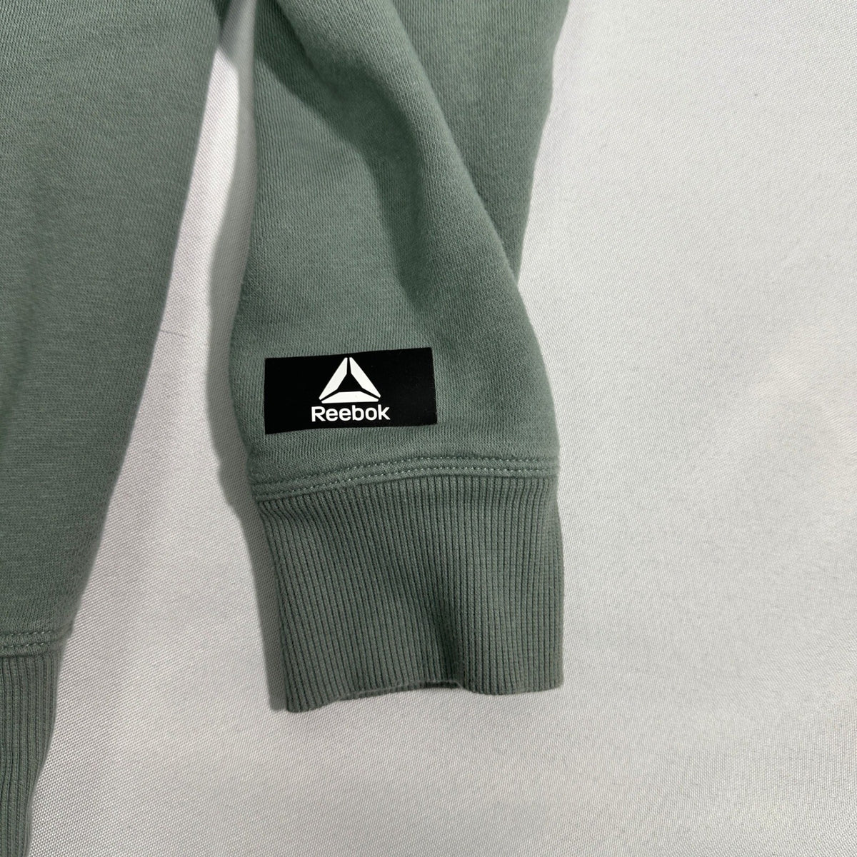 Reebok Pullover Hoodie Mens M Sage Green Athleisure Delta