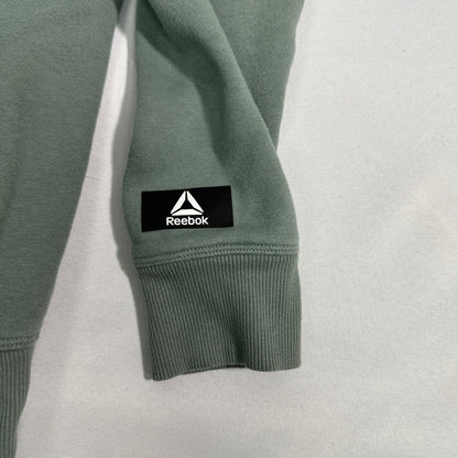 Reebok Pullover Hoodie Mens M Sage Green Athleisure Delta