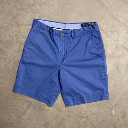 Polo Ralph Lauren Chino Shorts Mens 32 Blue Classic Fit 9in