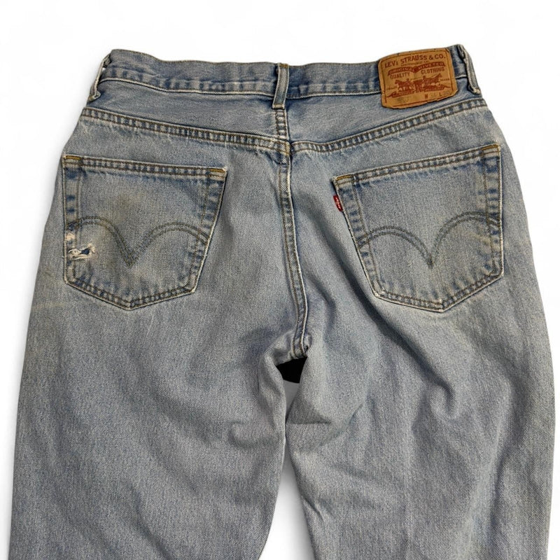 Vintage Levi's 550 Relaxed Fit Mens W34 L30 Blue Jeans