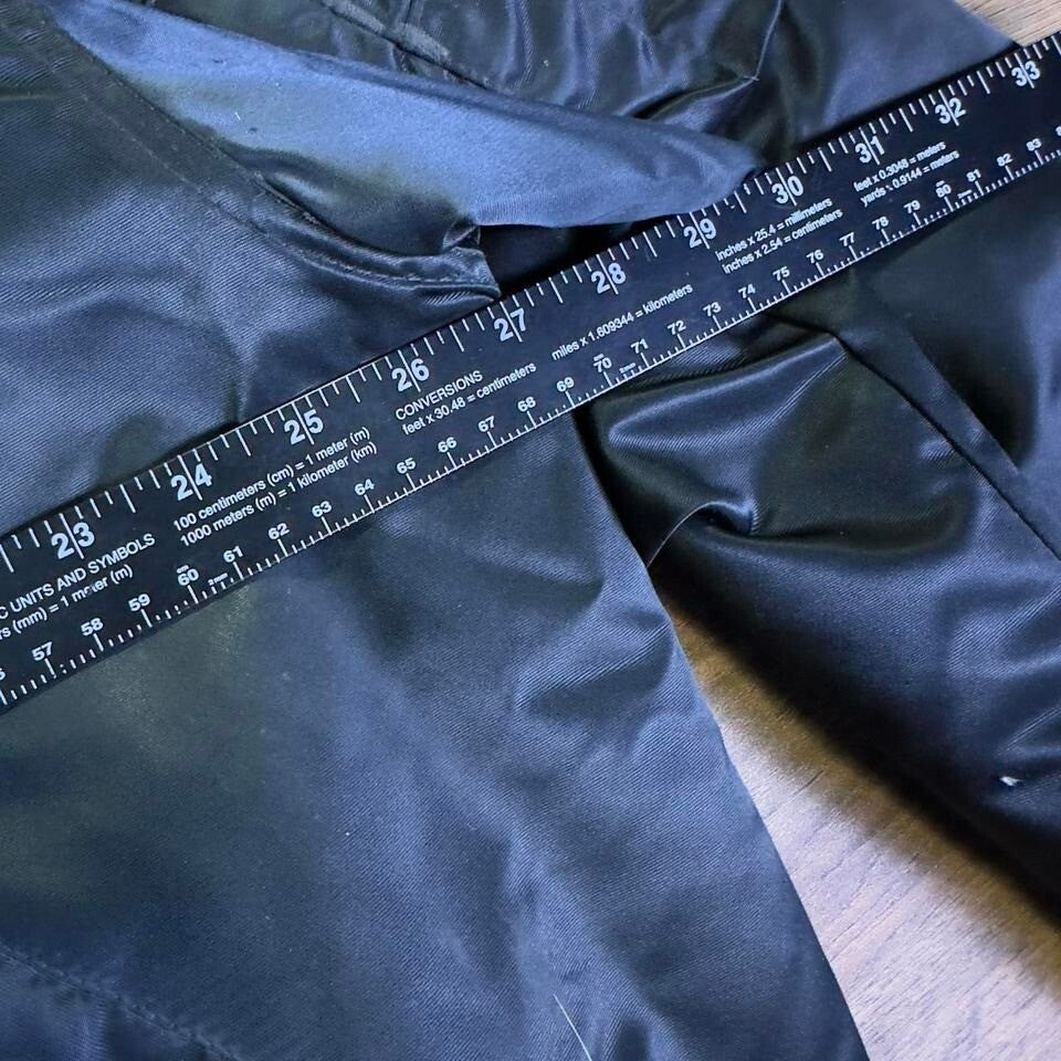 Vintage Safety Award Bomber Jacket Black Embroidered XXL