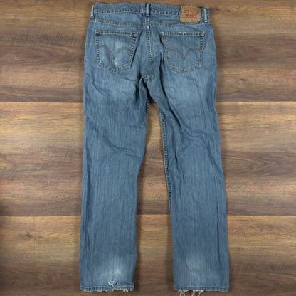 Vintage Y2K Levis 559 Relaxed Straight Jeans Mens 36x34 Blue