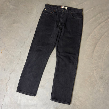Vintage Levis 505 Jeans Mens 36x32 Black Made in Canada