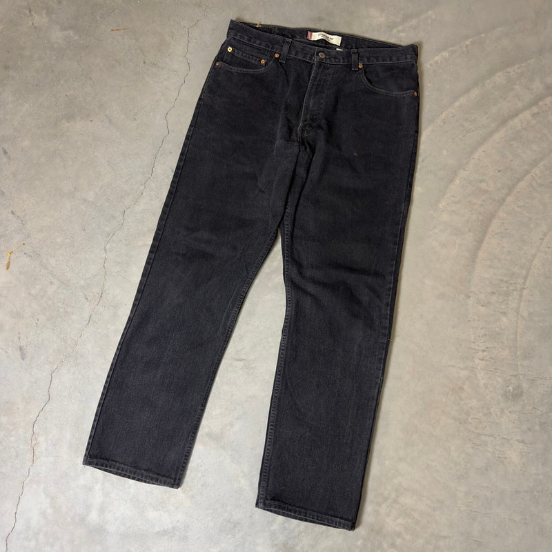 Vintage Levis 505 Jeans Mens 36x32 Black Made in Canada