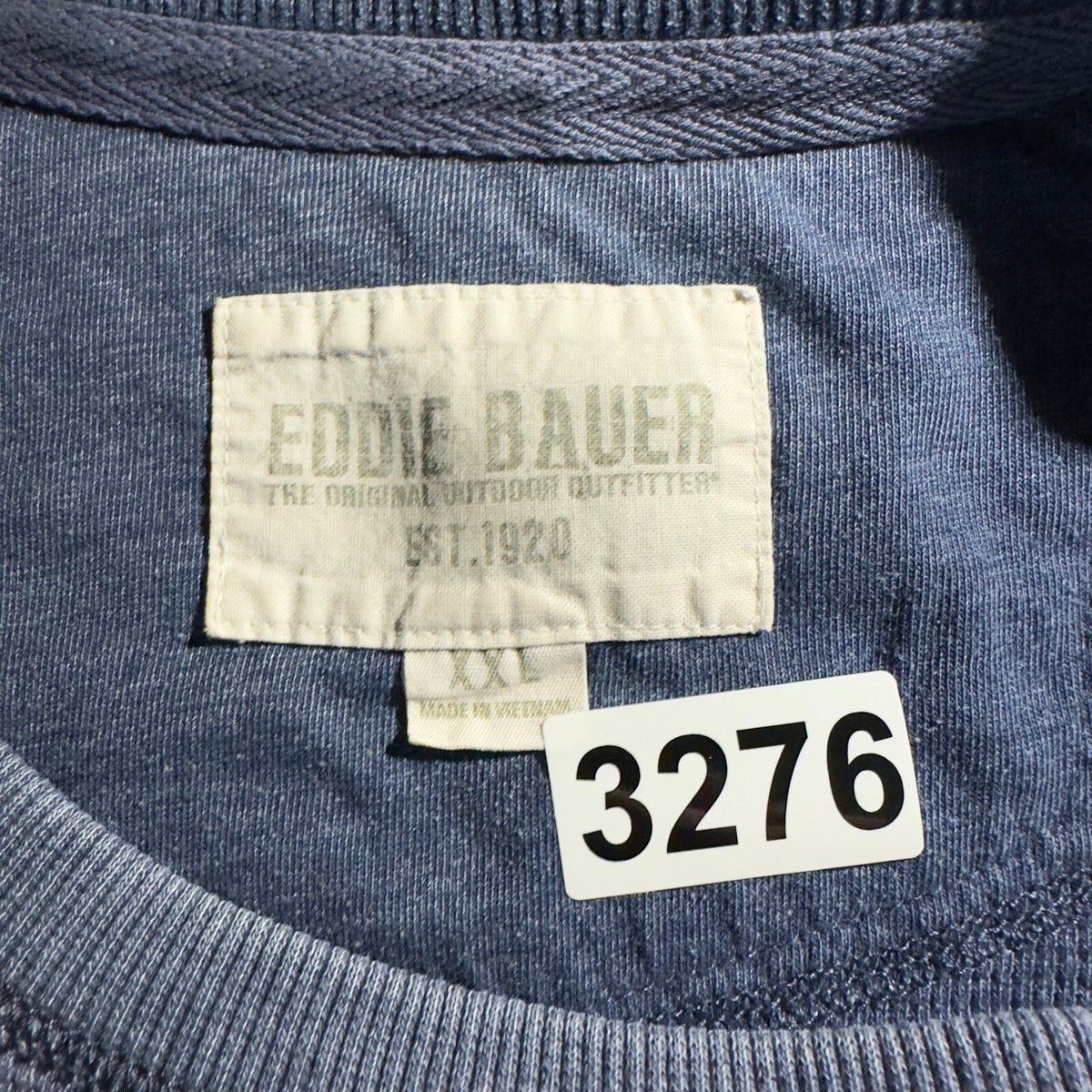 Eddie Bauer Thermal Shirt Men XXL Waffle Knit