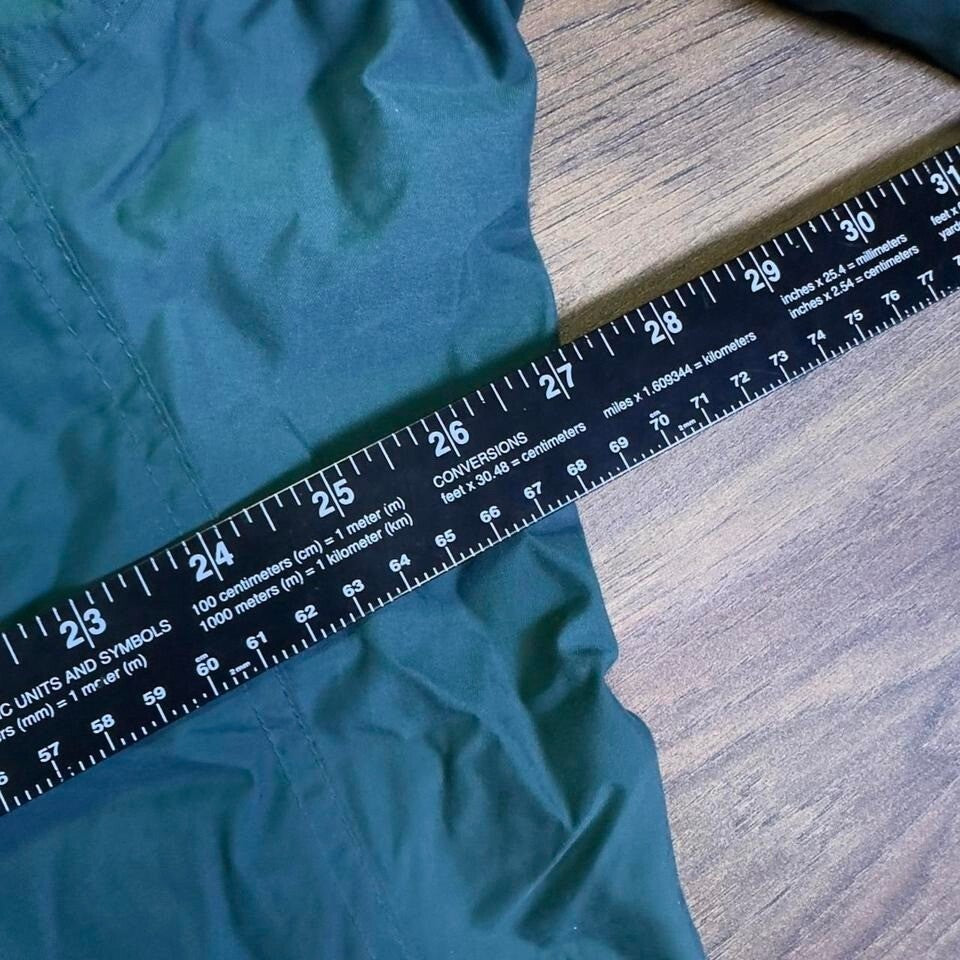 Vintage Columbia Jacket Womens XL Green Purple Radial Sleeve