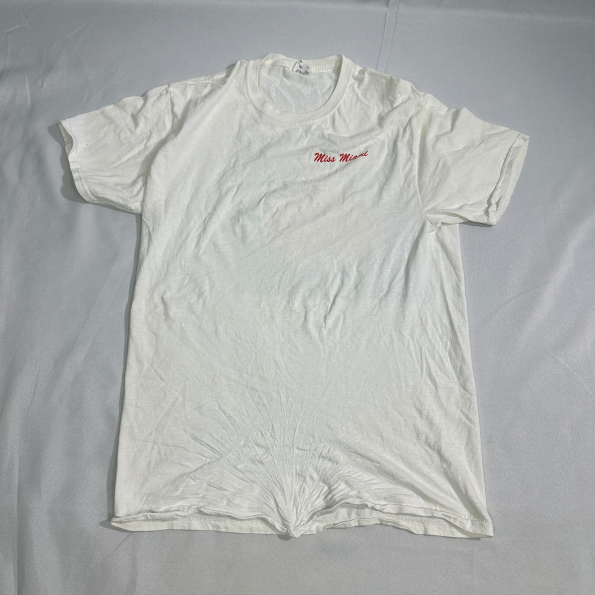 Tim Kenney's Miss Miami Hydroplane Boat Signed Vintage Tee