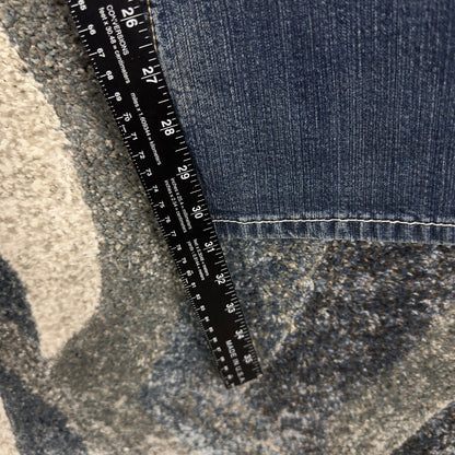 Y2K Amethyst Bootcut Jeans Womens 3 Dark Wash Embellished