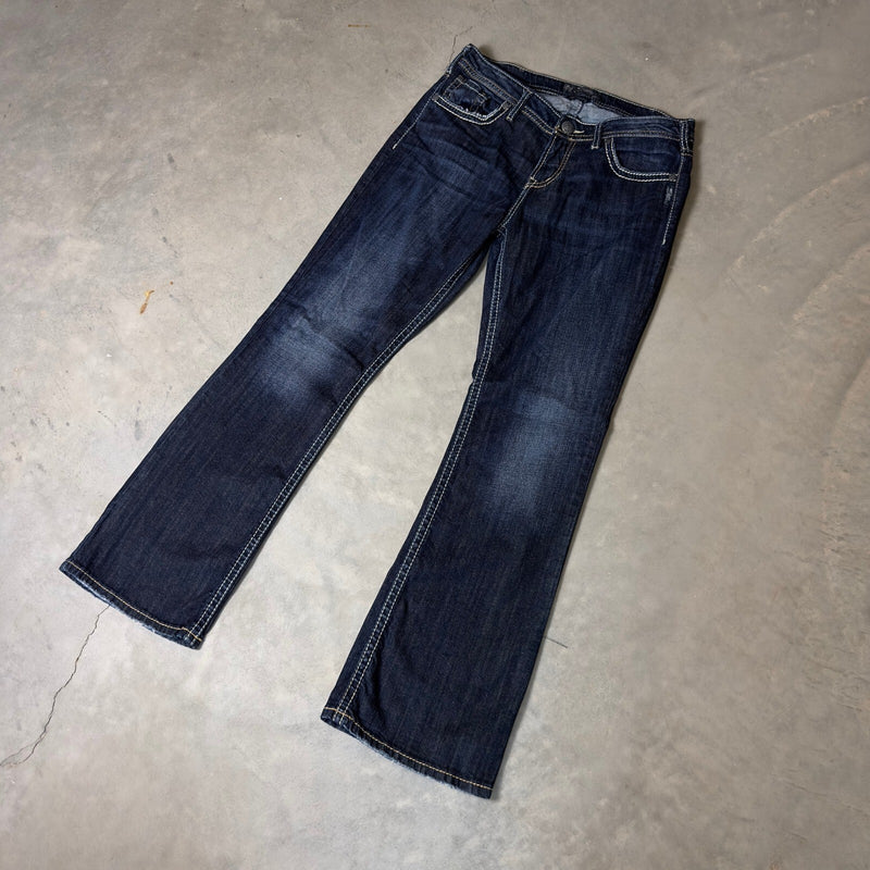 Vintage Y2K Silver Jeans Natsuki Bootcut Womens 31x31 Indigo