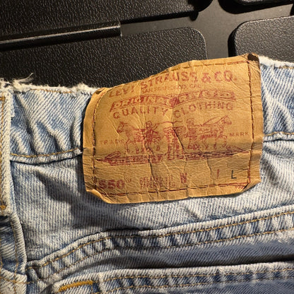 Vintage Levi's 550 Jeans Womens 9L Light Wash USA
