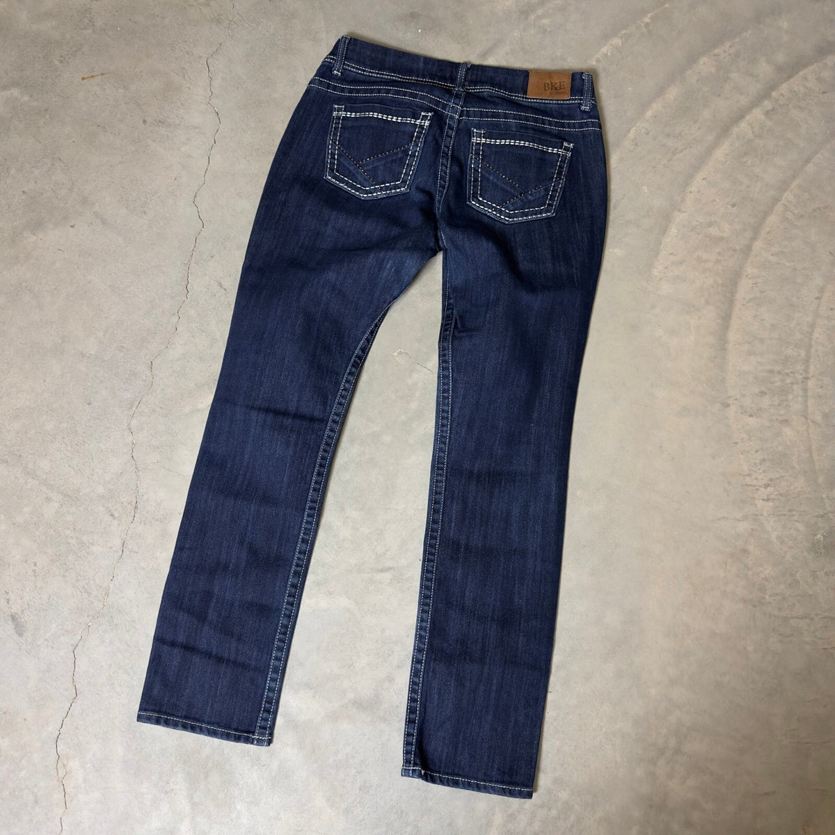 Vintage BKE Payton Skinny Jeans Womens 30R Dark Wash Y2K