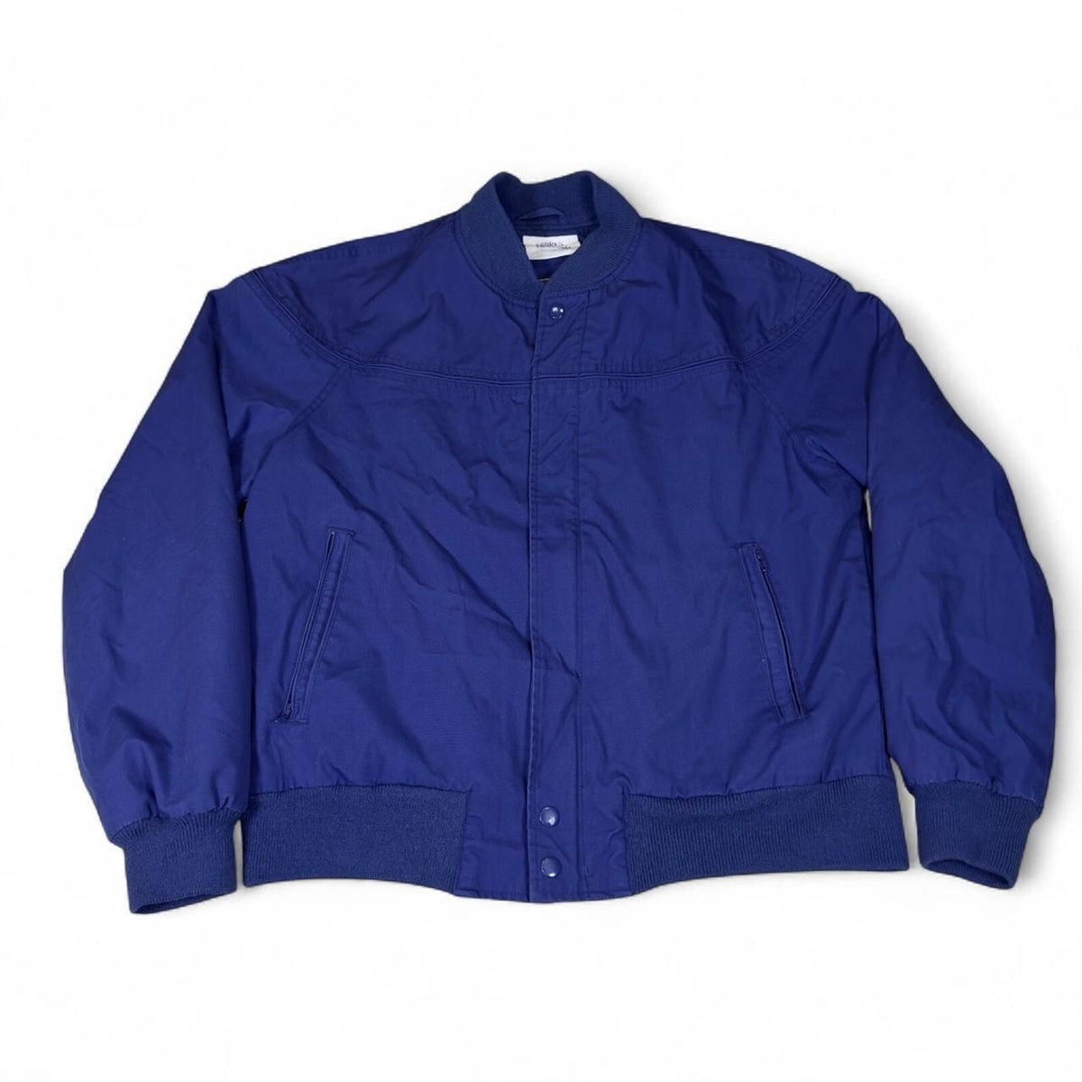 Vintage Oakton Limited Bomber Jacket Mens M Blue Retro