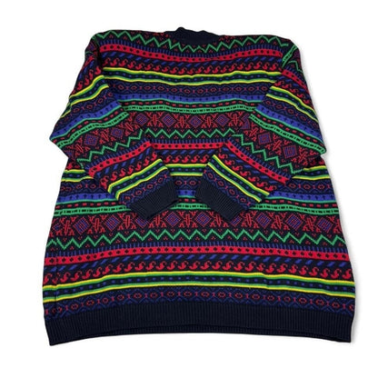 Vintage Elisabeth Liz Claiborne Knit Sweater Womens 2 Retro