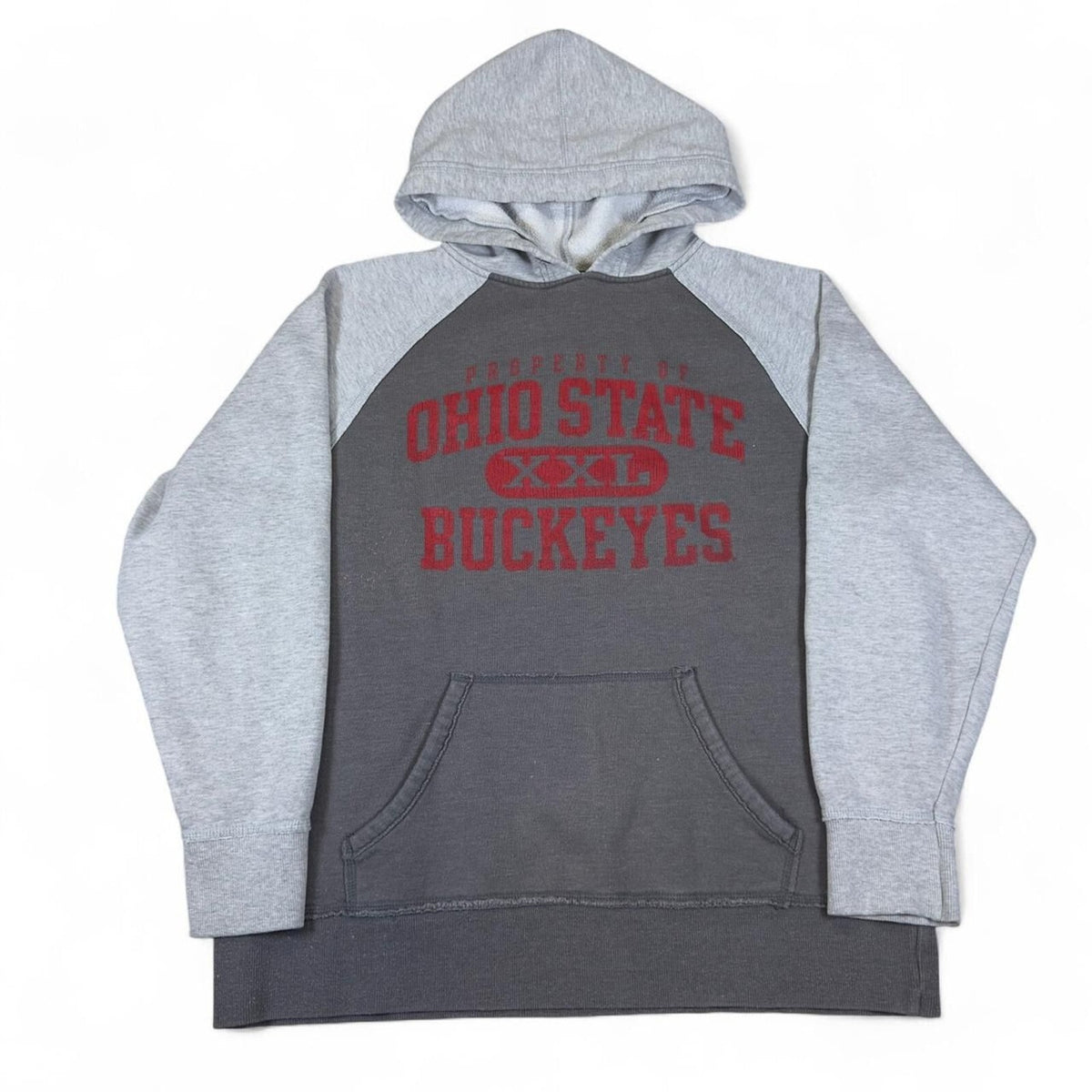 Varsity Ohio State Hoodie Men M Buckeyes Graphic Vintage