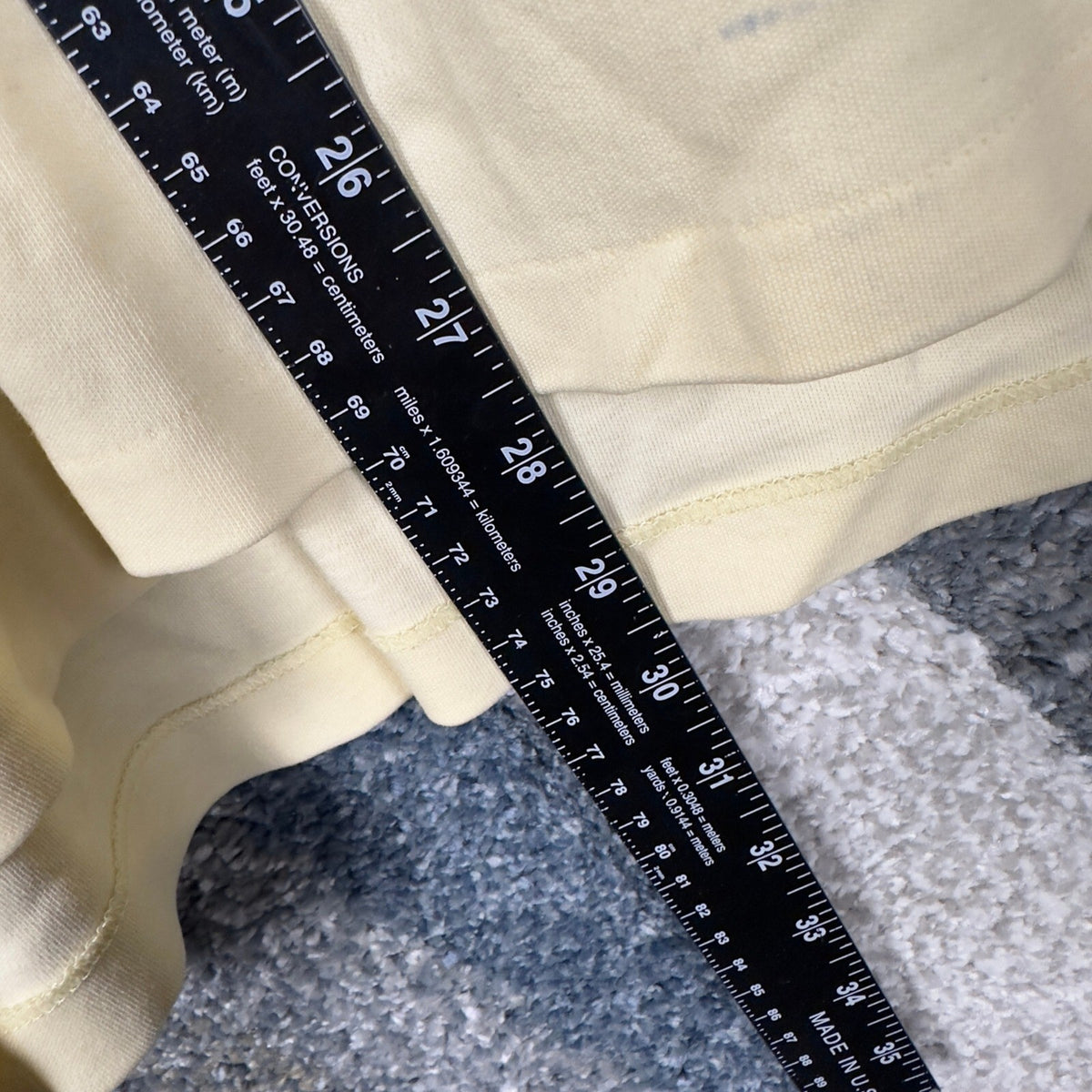 Vintage 90s Polo Ralph Lauren Polo Mens L Yellow Made in USA