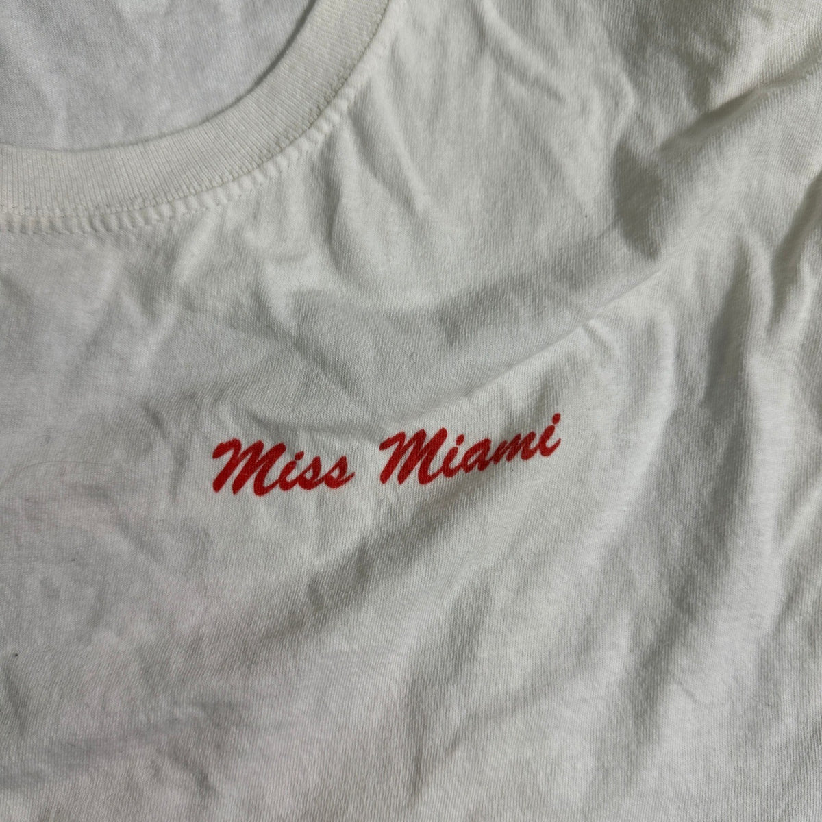 Tim Kenney's Miss Miami Hydroplane Boat Signed Vintage Tee