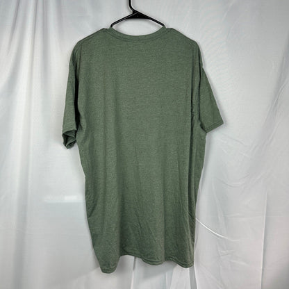 NWT Gildan Mens 2XL T-Shirt Military Green Soft Lot of 9