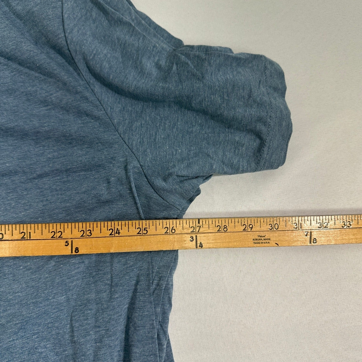 NWT Bella Canvas T-Shirt Lot of 3 Mens 3XL Blue Denim Heathered Streetwear Basic