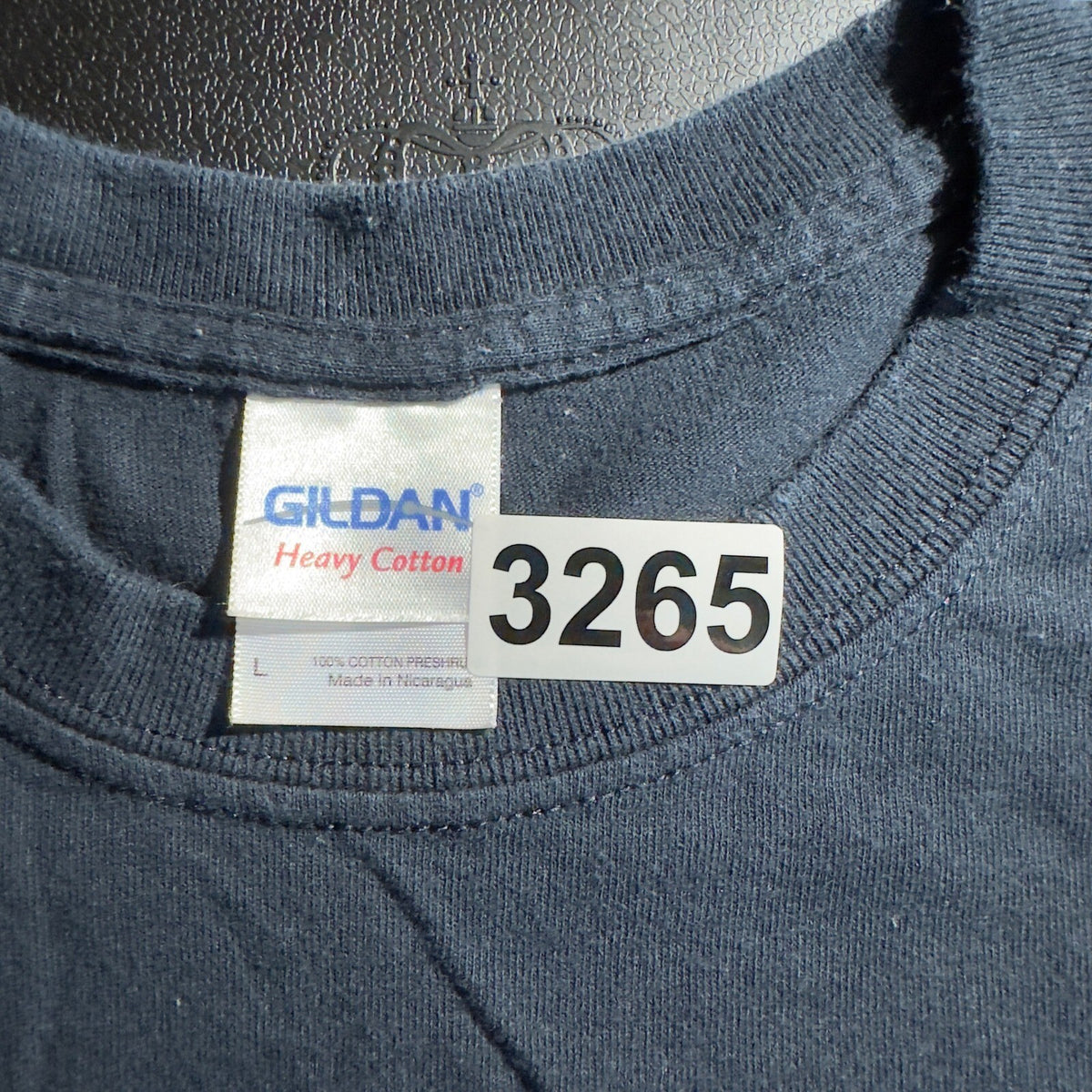Gildan P-51 Mustang Graphic T-Shirt Mens L Black Aviation