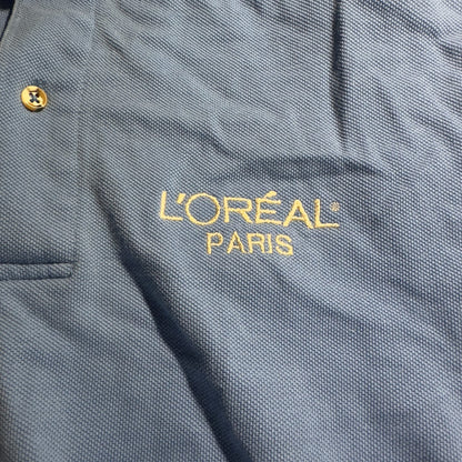 Outer Banks Loreal Paris Polo Mens Large Blue