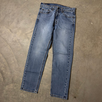 Levi's 505 Straight Jeans Mens 31x30 Medium Wash Casual