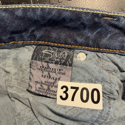 Silver Jeans Frances Baggy Bootcut Womens 18 Blue