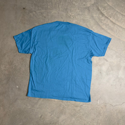 Vintage Hanes Walmart Heavyweight T Shirt Men XL Blue Smiley